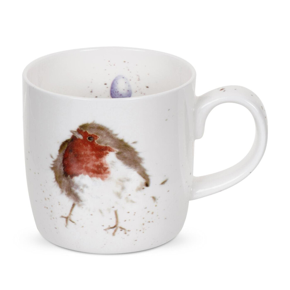 Wrendale By Royal Worcester Garden Friend Robin Single Mug