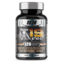 Iron Labs Nutrition, T19 Xtreme - 120 Capsules - Featuring D-Aspartic Acid and Zinc which contributes to normal Testosterone Levels