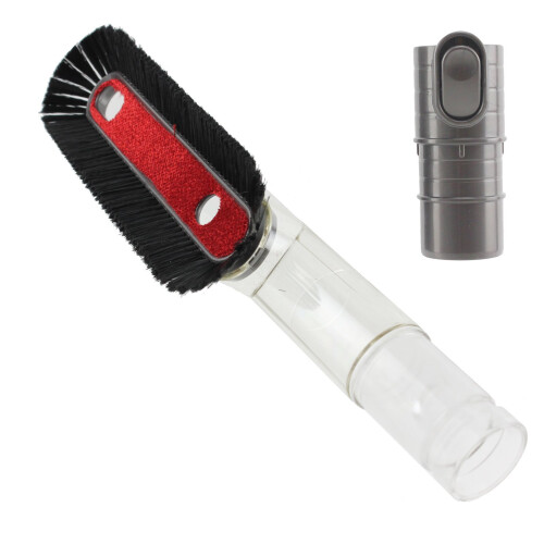 SPARES2GO SPARES2GO Soft Dusting Brush Head for Shark Vacuum Cleaners (35mm) 1