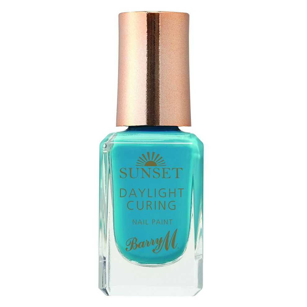 Barry M Cosmetics Sunset Nail Paint, The Way You Make Me Teal