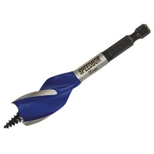 IRWIN 1921993 6X Blue Groove Stubby Wood Bit 20 mm x 4-Inch
