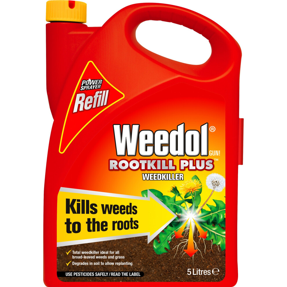 Weedol 5 Litre Rootkill Plus Power Sprayer Weed Killer