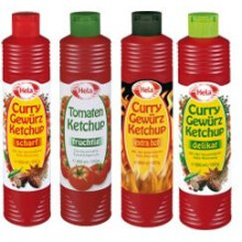 German Hela Ketchup Set - 4 different bottles (each 800 ml)