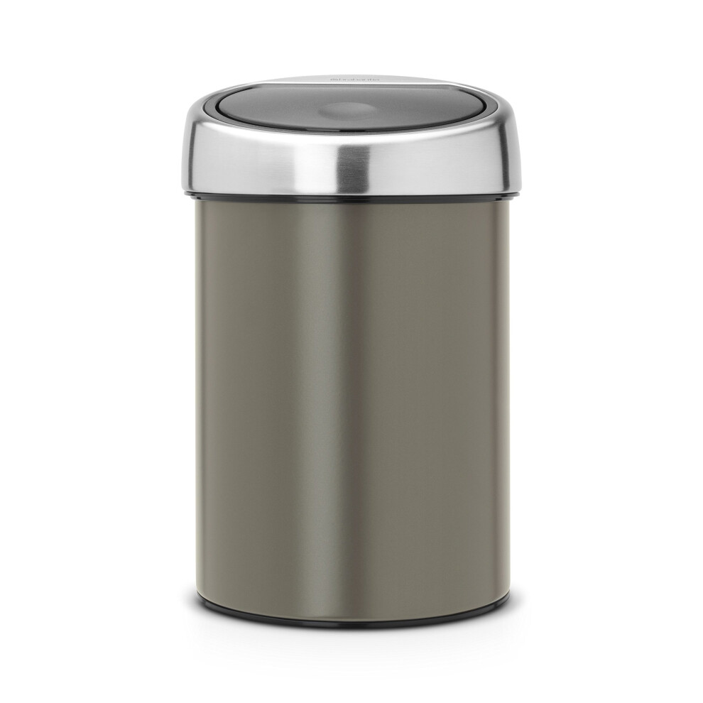 Brabantia Touch Bin, 3 L - Platinum