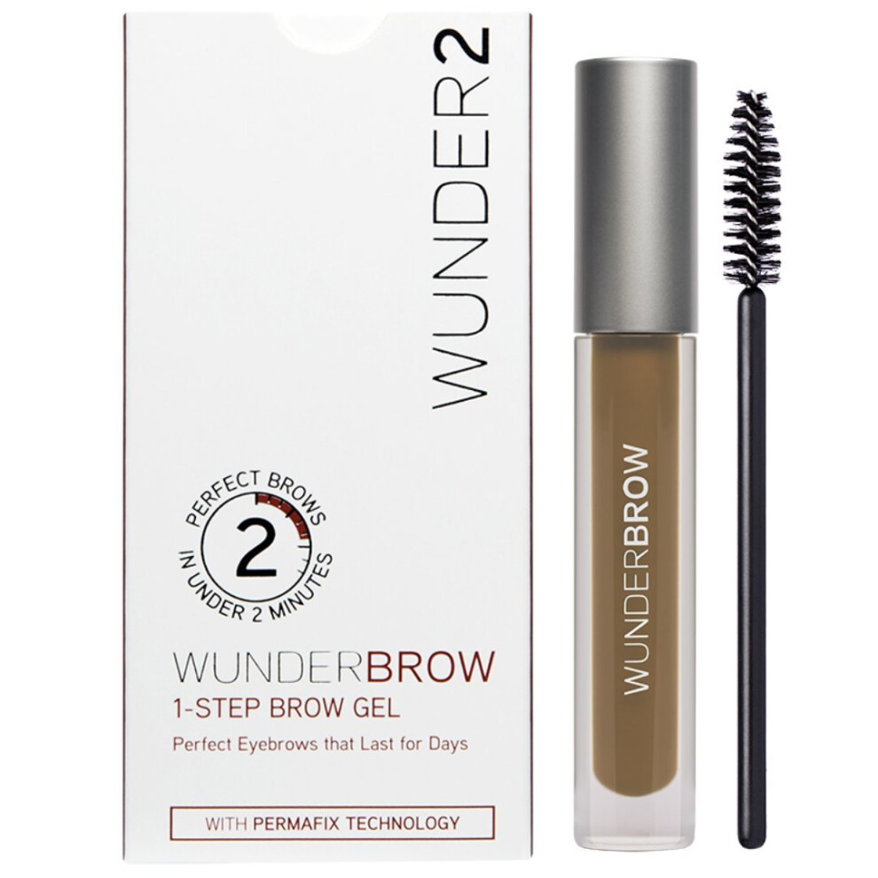 WUNDER2 WUNDERBROW Long Lasting Eyebrow Gel for Waterproof Eyebrow Makeup, Blonde Color