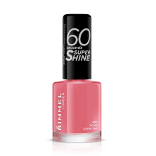 Rimmel Queen Of Tarts, 60 Seconds Super Shine Nail Polish, Pink, 8 ml