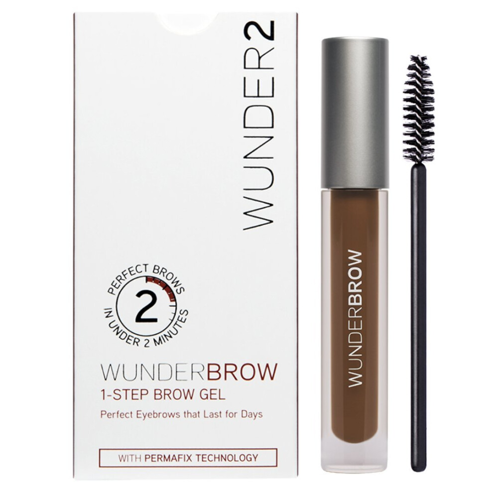 WUNDER2 Wunderbrow 1-Step Eyebrow Gel - Auburn | Waterproof Eyebrow Makeup