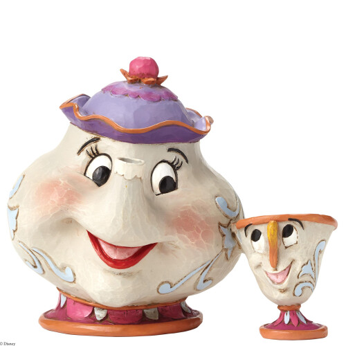 Disney Traditions Mrs Potts and Chip Sculpture