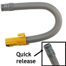 Spares2go Yellow Hose for Dyson DC07 Vacuum Cleaners (4m)