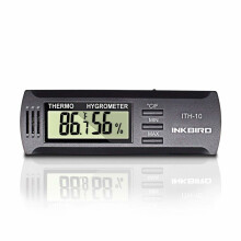Inkbird Dc 3V Input Digital Hygrometer Thermometer Temperature and Humidity Meter for CIGAR HUMIDOR Box, â„ƒ/ â„‰ Display