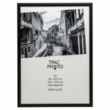 The Photo Album Company 42 x 59 cm A2 Photo Frame - Matt/Wood Black
