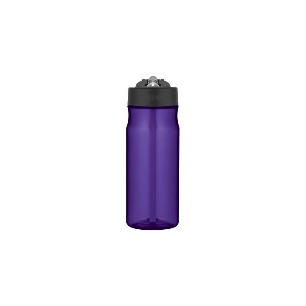 Thermos Hydration Water Bottle with Straw, Purple, 530 ml