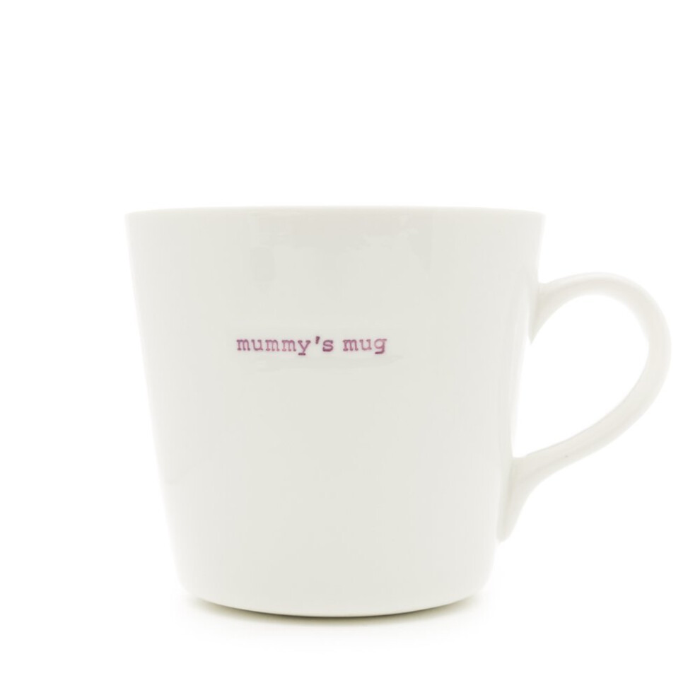 Keith Brymer Jones Large Porcelain Mummy's Mug Bucket Mug, Super White