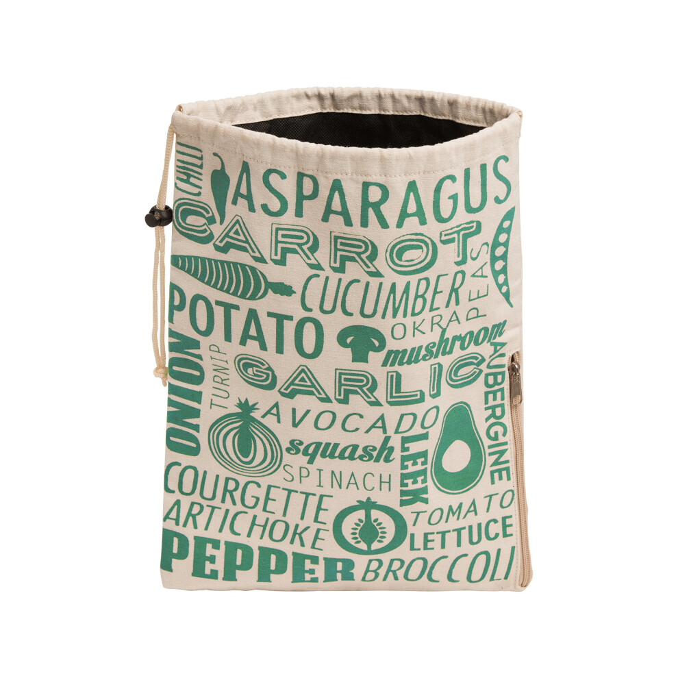 Premier Housewares Porter Vegetable Bag - Green