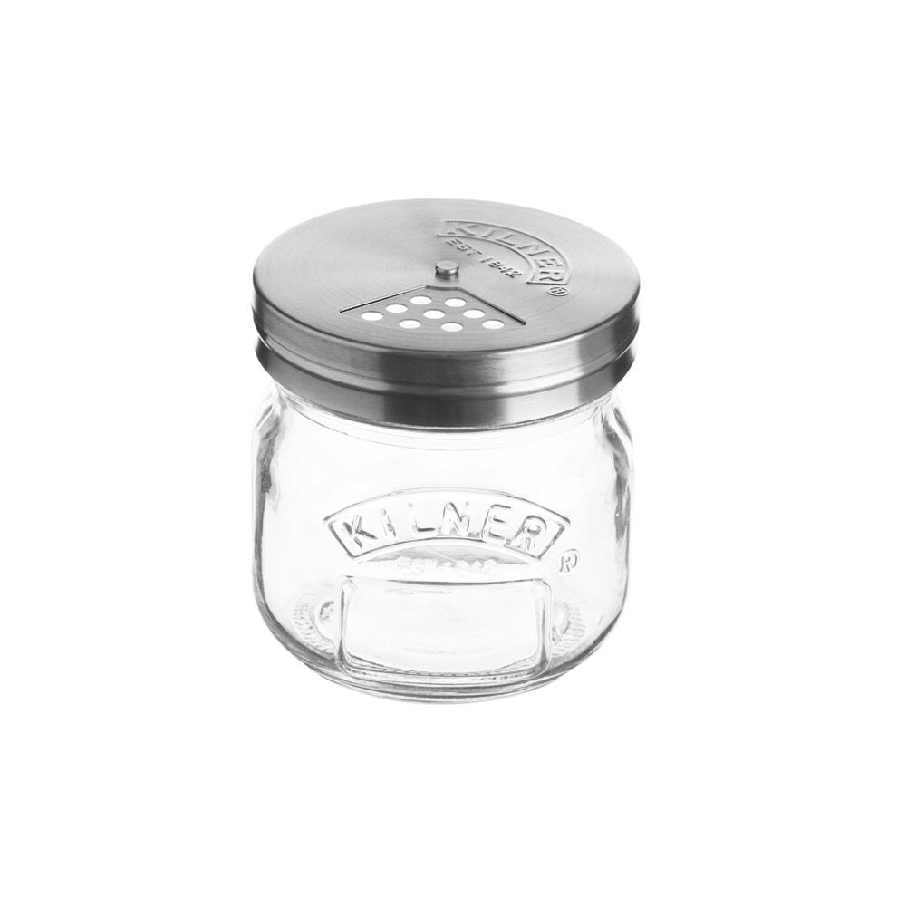 Kilner Shaker Jar 250ml, Lime, 0.25L