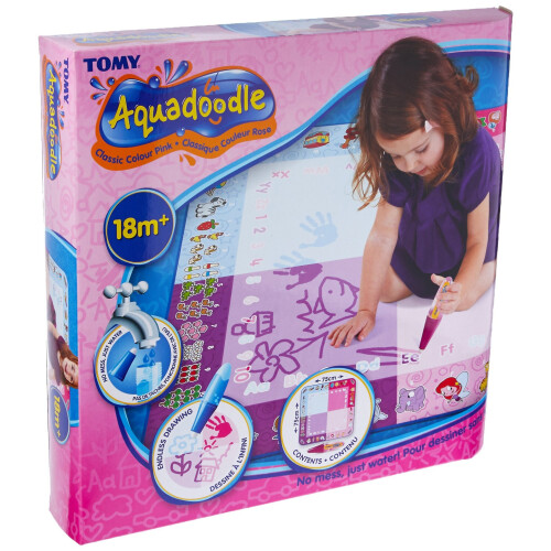 Aquadoodle Classic Colour Pink - Mess Free Drawing Fun for Children ages 18 months+