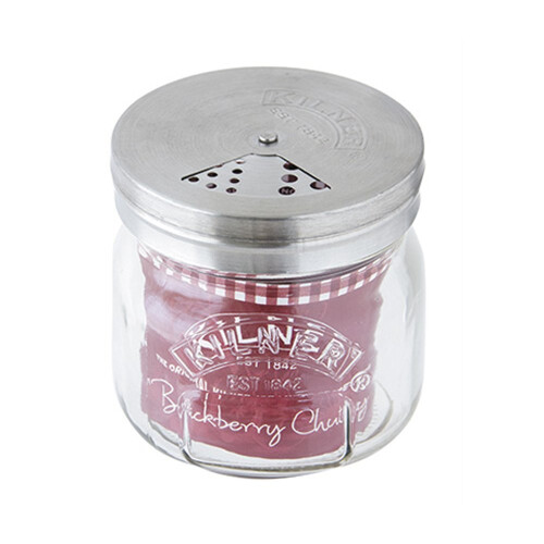 Kilner Kilner Shaker Jar 250ml, Lime, 0.25L 2