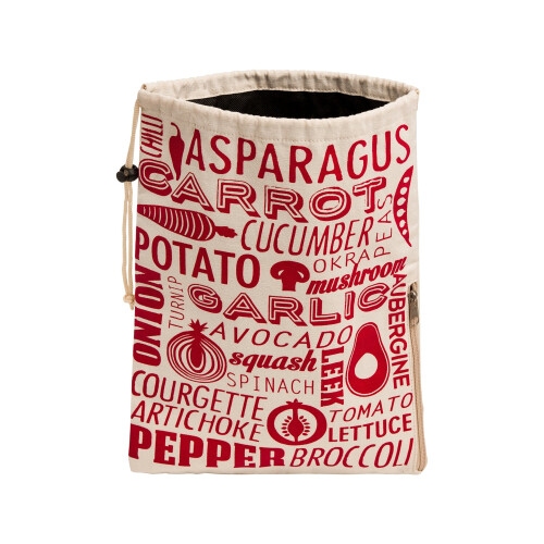 Premier Housewares Premier Housewares Porter Vegetable Bag - Red