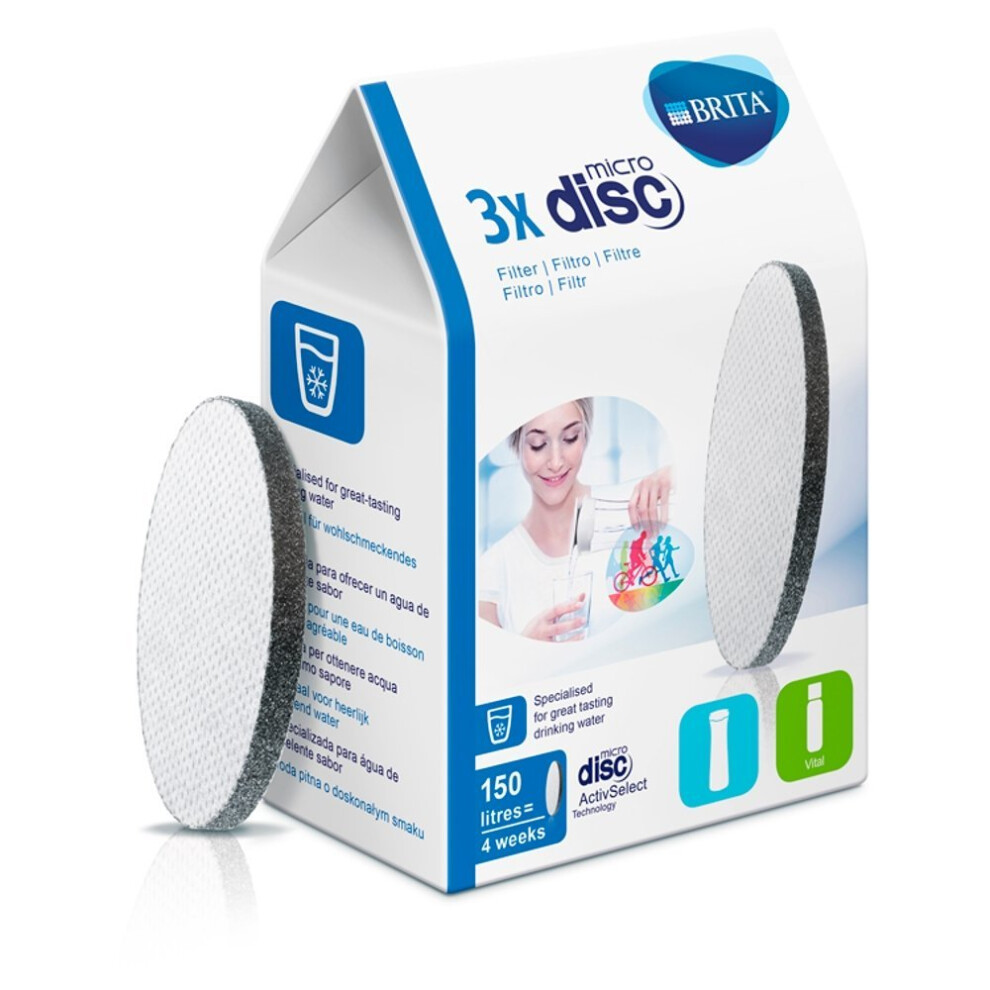 BRITA Microdisc Replacement Filter Discs, Pack of 3