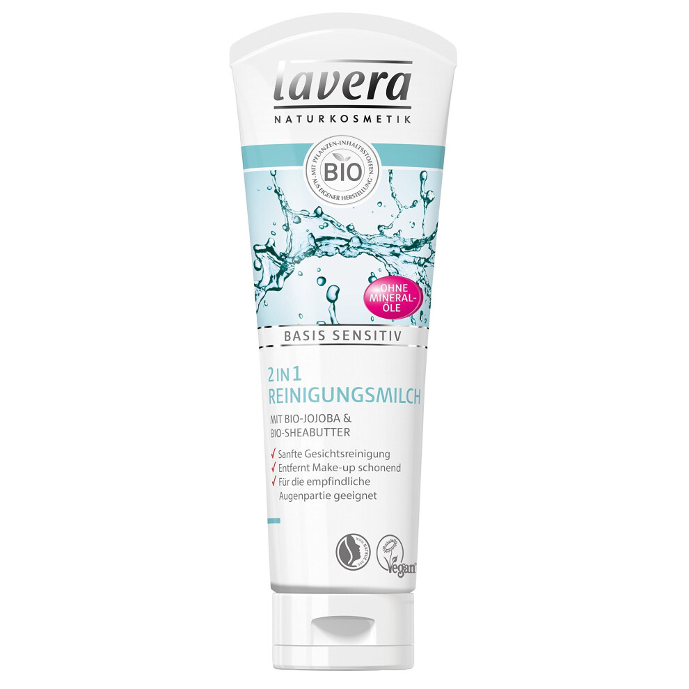 Lavera Lavera: Basis Sensitiv 2In1 Reinigungsmilch (125 Ml)