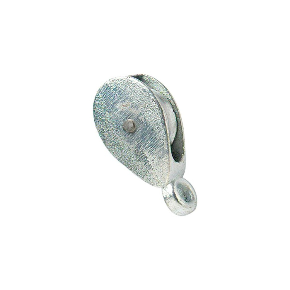 Bulk Hardware Bh01888 Single Pulley Galvanised 38Mm, Grey 5013249353733