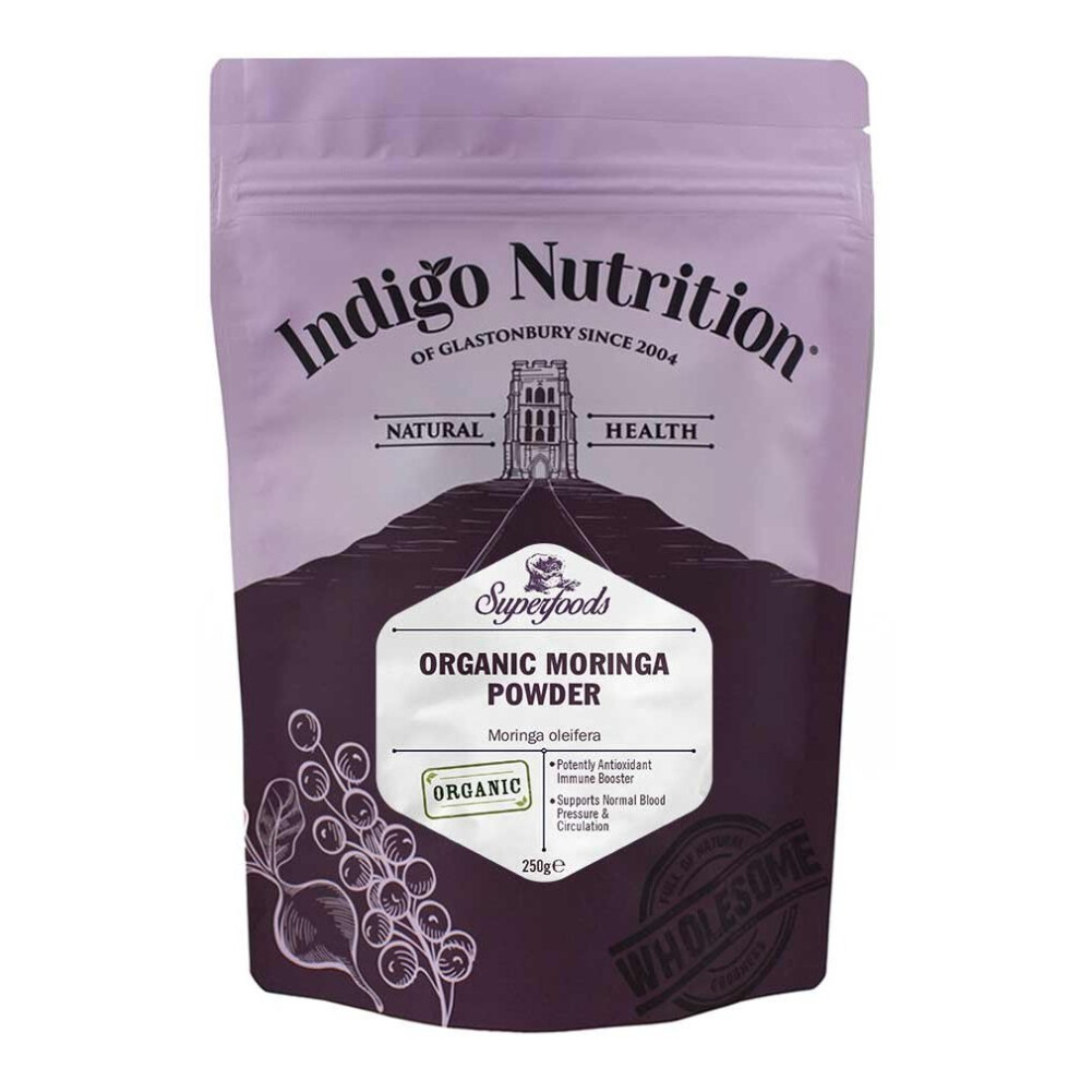 Organic Moringa Powder - 250g (Certified Organic)