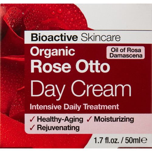 Dr Organic Rose Otto Day Cream 50ml 2