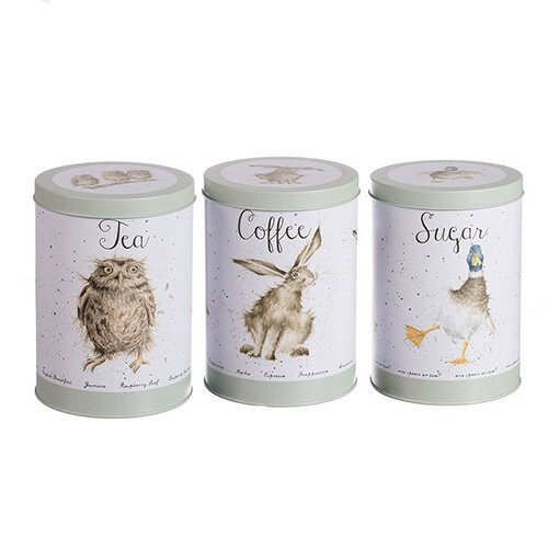 Wrendale Wrendale Tea, Coffee and Sugar Cannisters