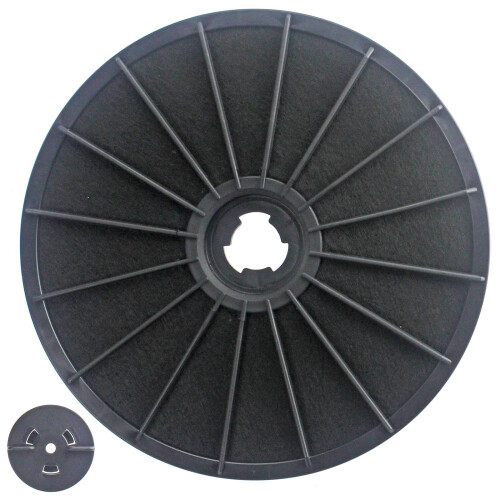 SPARES2GO Carbon Charcoal Vent Filter for Ariston Cooker Extractor Hood 2