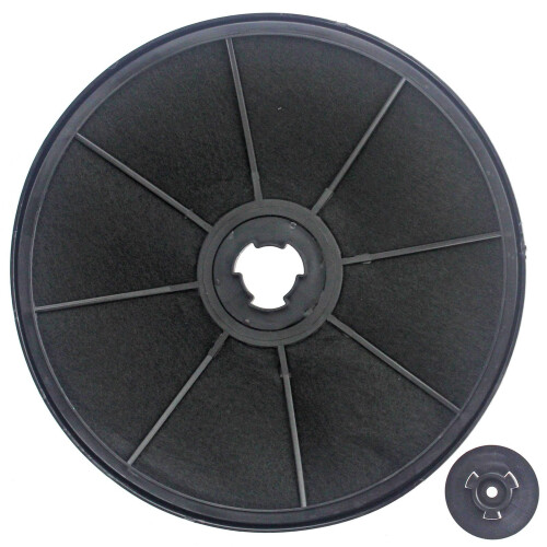 SPARES2GO Carbon Charcoal Vent Filter for Ariston Cooker Extractor Hood
