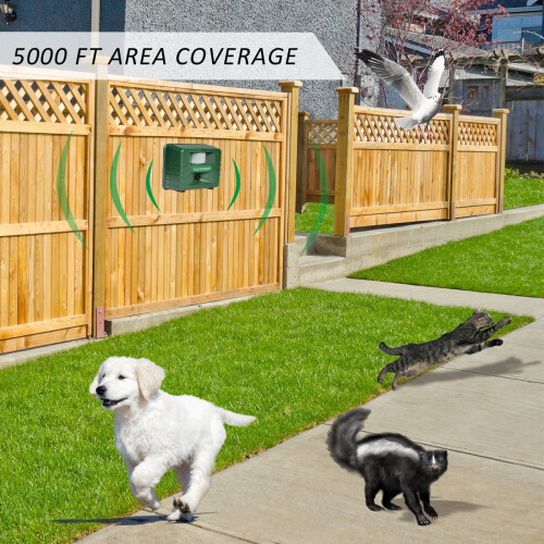 Yard Sentinel - Electronic Pest & Animal Control Repeller with Motion Sensor (UK Plug) 1