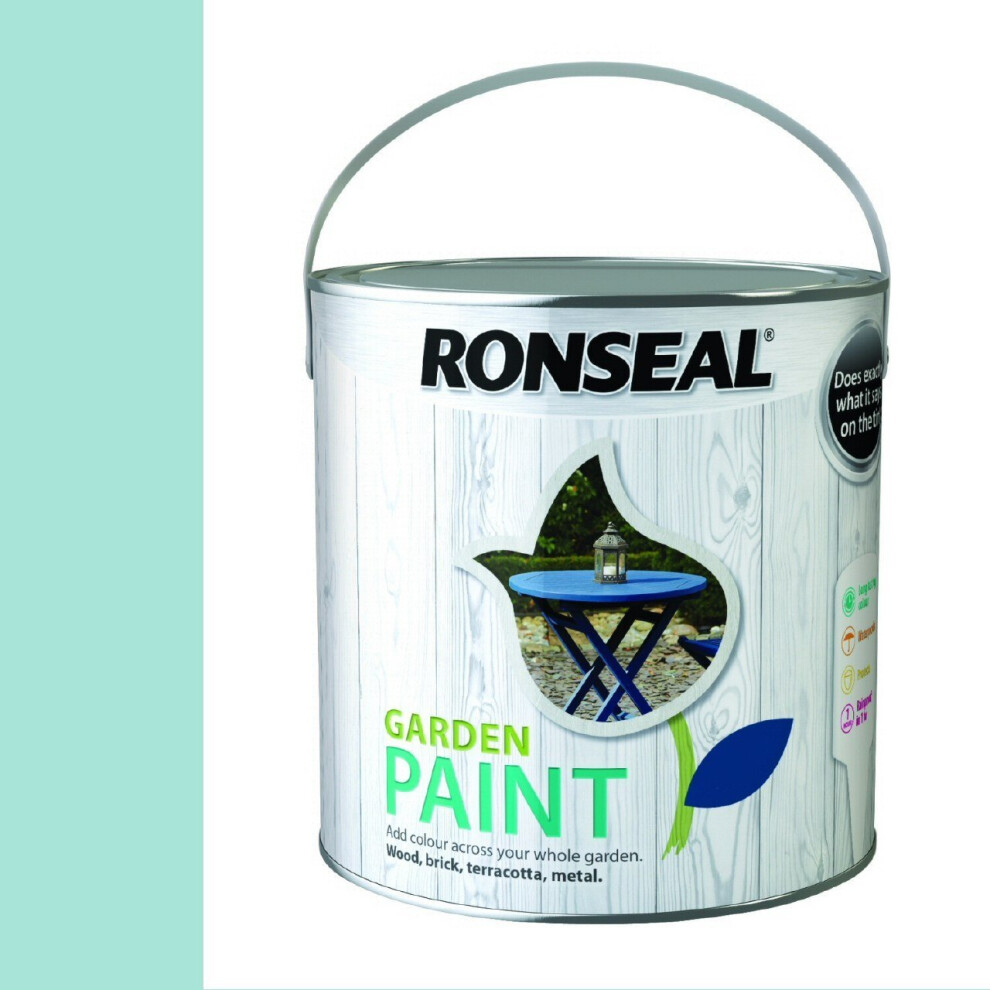 Ronseal RSLGPCDB250 GPCDB250 Garden Paint Cool Breeze 250ml, 250 ml