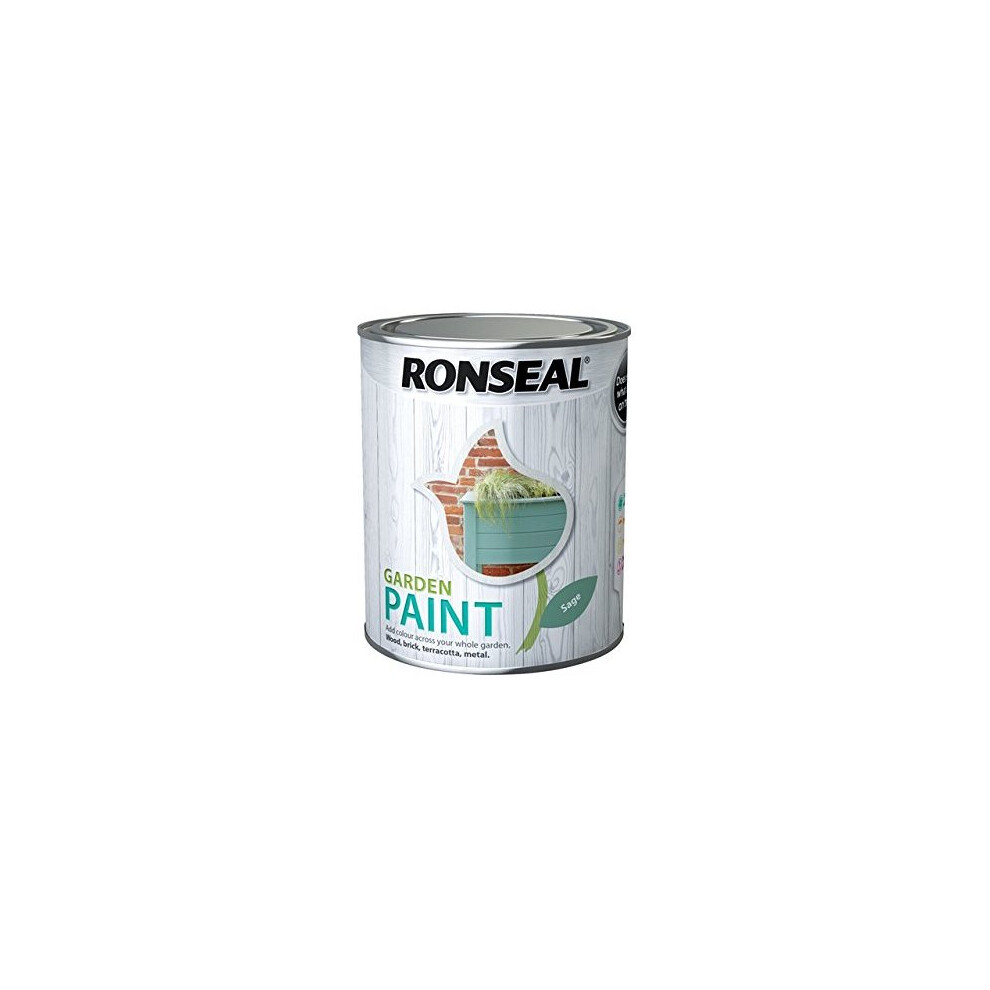 Ronseal RSLGPSA25L GPSA25L Garden Paint Sage 2.5 Litre