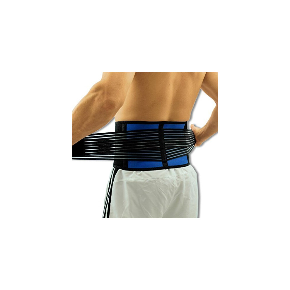 NeoPhysio Breathable Neoprene Lower Back Support Belt - XXL = 42-46