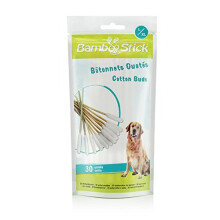 H3d Bamboo Stick Ear Cleaner for Dog, Pack of 30