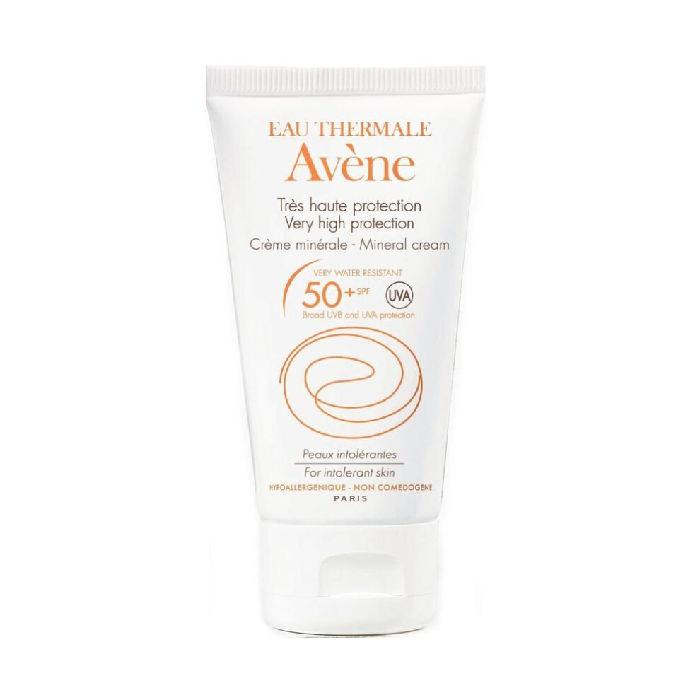 Avene Sun Care Very High Protection Mineral Cream SPF50+ 50ml
