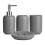 Premier Housewares Premier Housewares Canyon Soap Dish - Grey 2