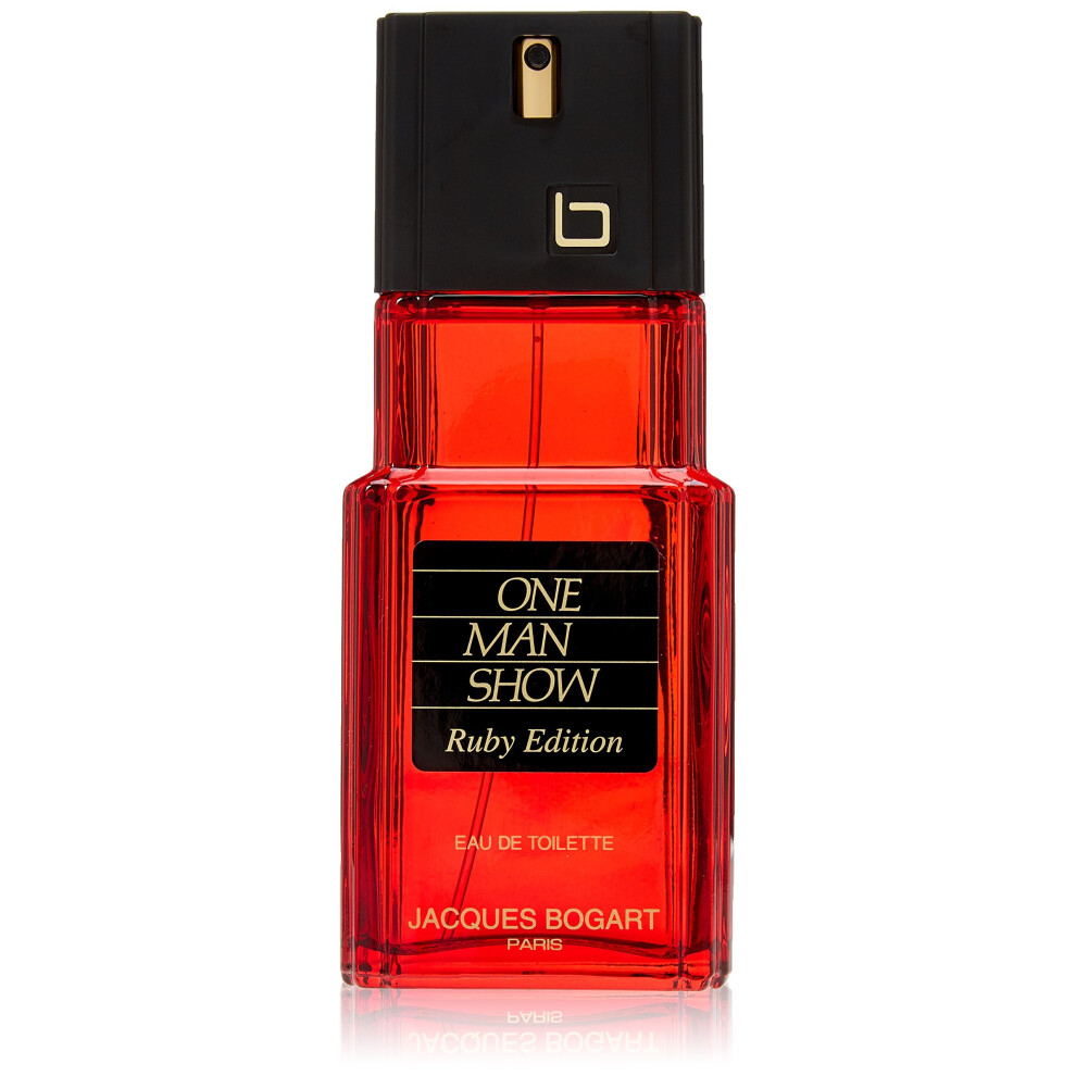 One Man Show Ruby Edition by Jacques Bogart Eau de Toilette Spray 100ml