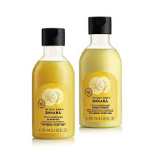 The Body Shop Banana Shampoo 250ml + The Body Shop Banana Conditioner 250ml