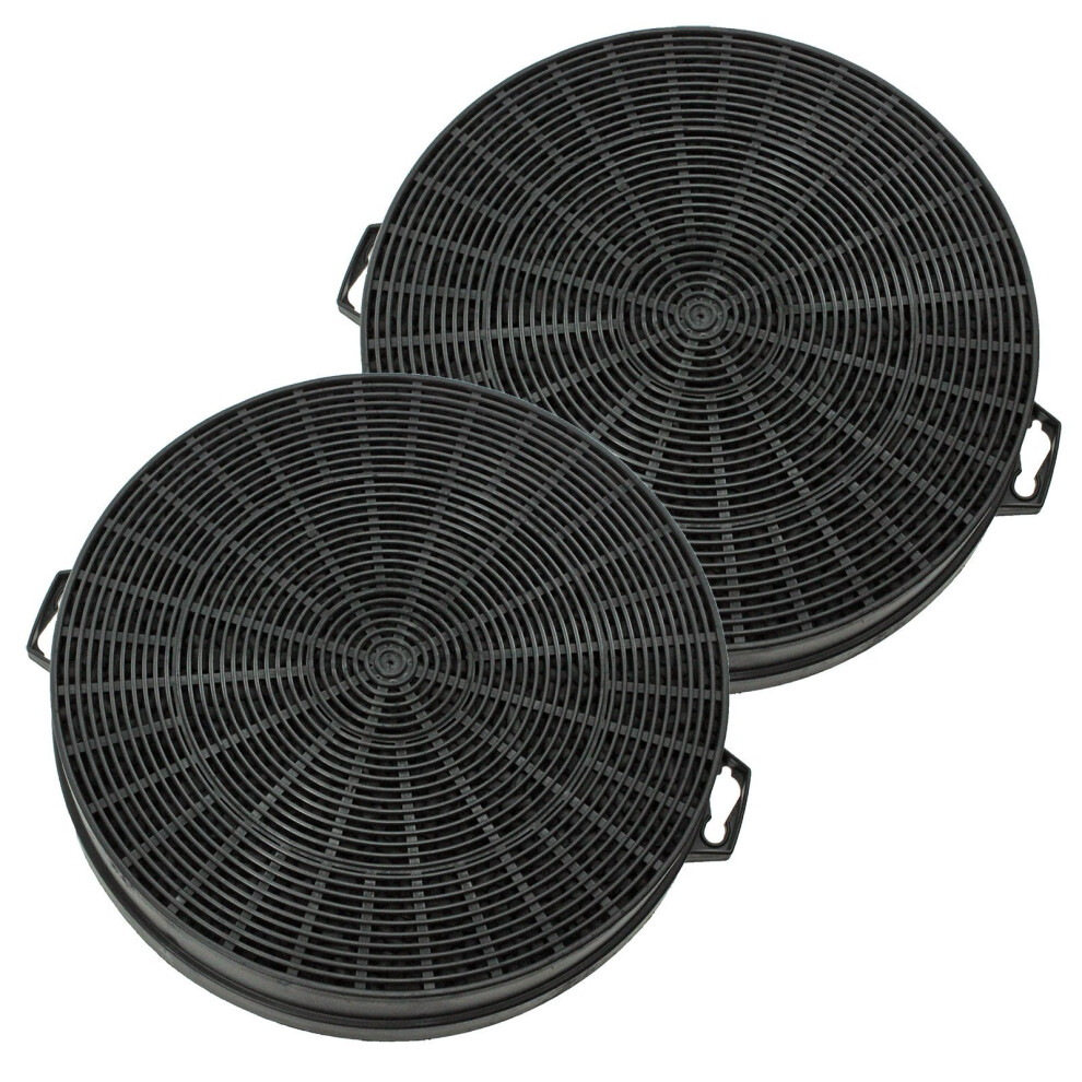 Spares2go Carbon Charcoal Filter for Neff Cooker Hoods / Kitchen Vents (Pack of 2)