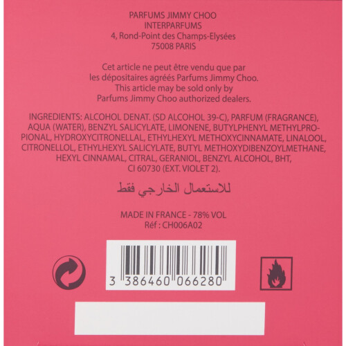 Jimmy Choo Jimmy Choo Blossom Eau de Parfum spray, 60 ml 2