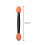 100 PCS Disposable Eyeshadow Brush Dual Sided Oval Sponge Tipped Makeup Applicator Tool 4