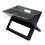 Notebook Folding Grill - Portable Picnic BBQ with Chrome Plated Cooking Grid (Black) 1