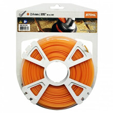 Fio de corte redondo - STIHL - 0000-930-2340 - Diâmetro 2,4mm - Comprimento 83m - Laranja