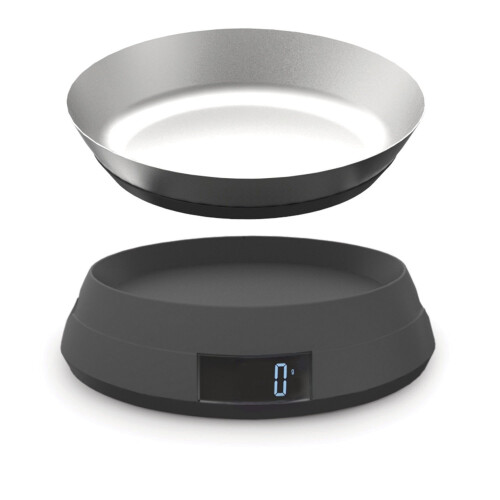 Joseph Joseph Joseph Joseph 2-in-1 Switch Digital Scale with Reversible Lid - Grey 1