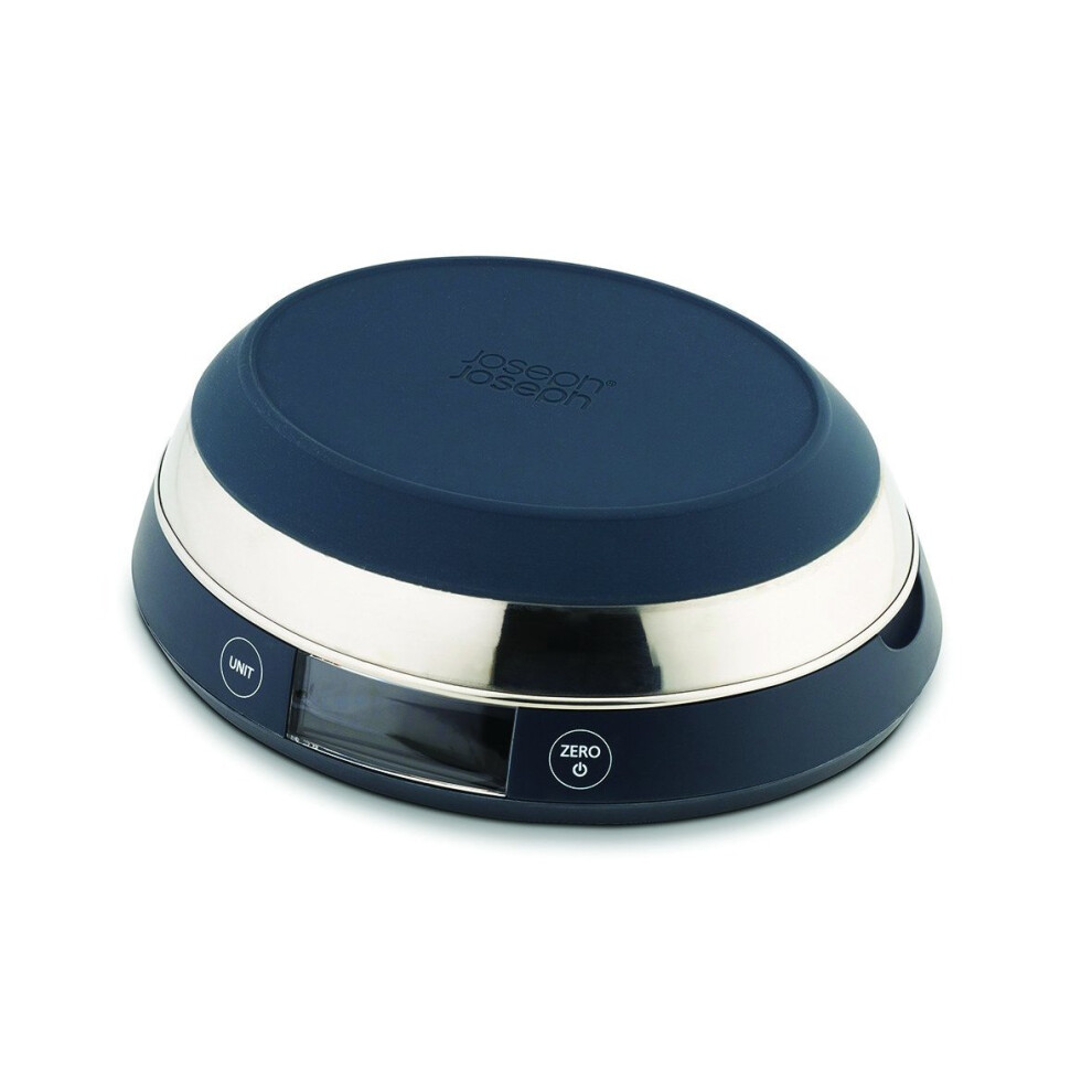 Joseph Joseph 2-in-1 Switch Digital Scale with Reversible Lid - Grey