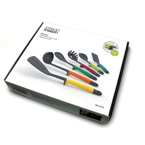 Joseph Joseph Utensili da cucina - Joseph Joseph - Elevate - 6 pezzi - Silicone - Resistente a 270C 2