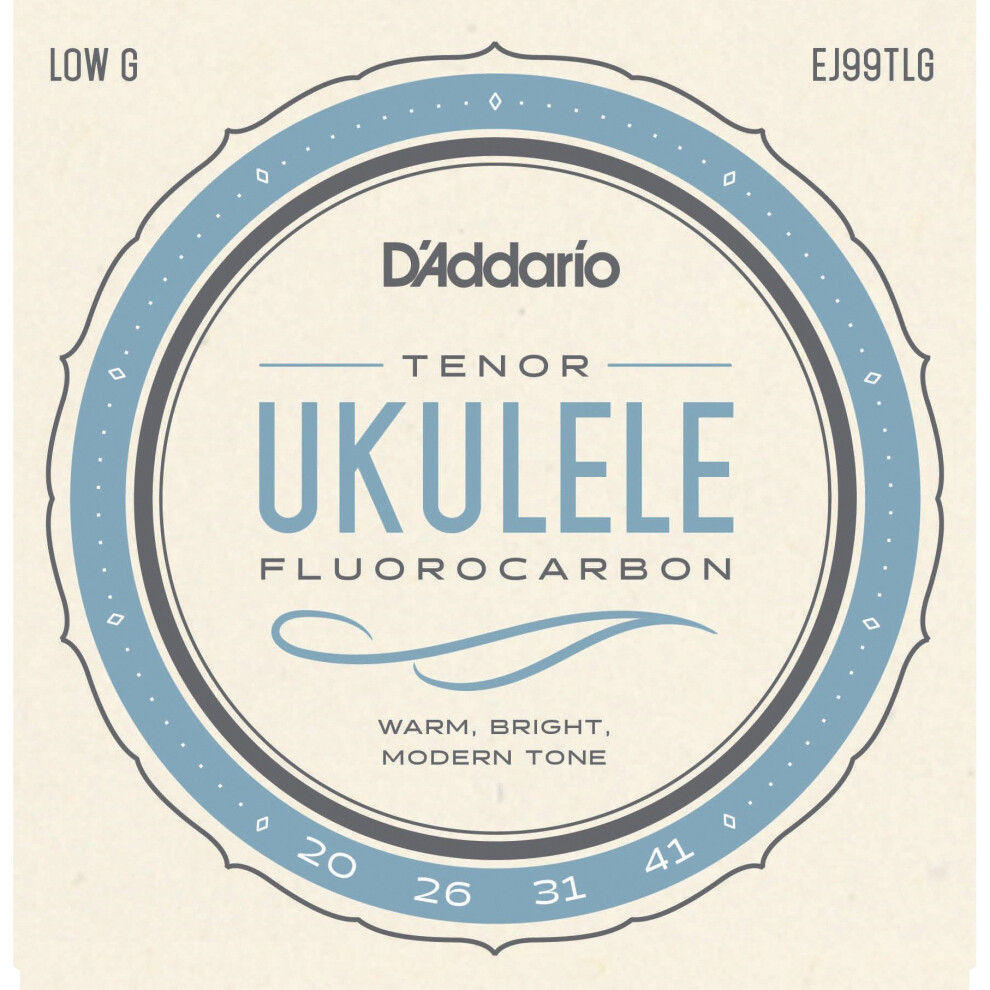 D'Addario EJ99TLG Tenor Low G Pro-Arte Carbon Ukulele Strings