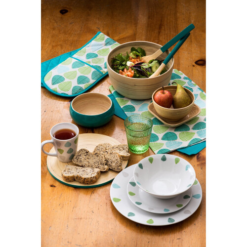 Premier Housewares Premier Housewares Leaf Double Oven Glove - Green 1