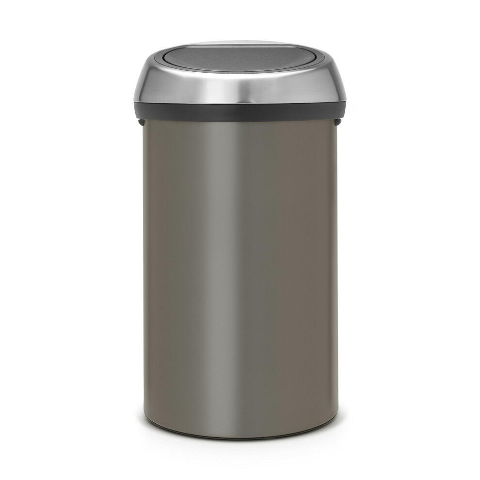 Brabantia Touch Bin, 60 L - Platinum
